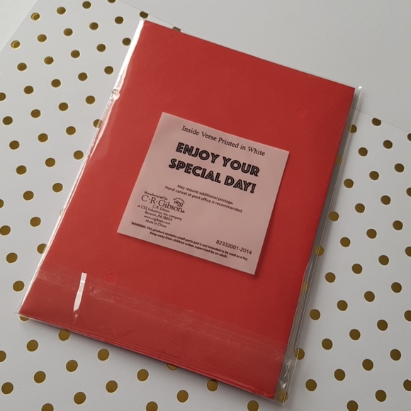 C R Gibson Luxury Card Happy Cake Day - Picture 15 of 15